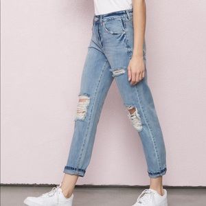 Garage Dakota Blue Mom Jean